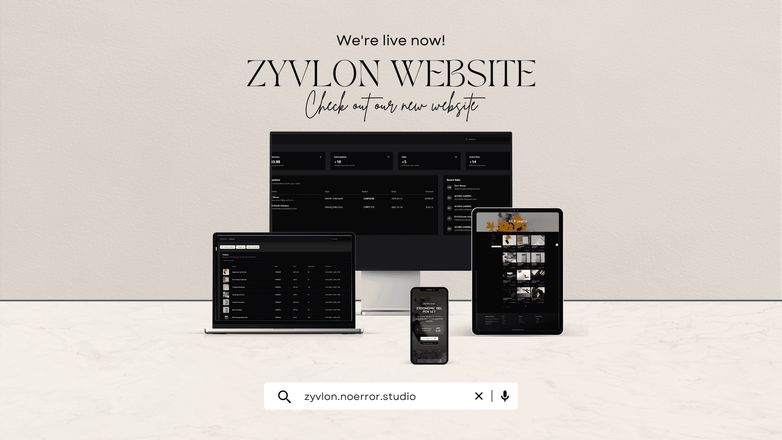 Zyvlon: Premium Ecommerce Showcase
